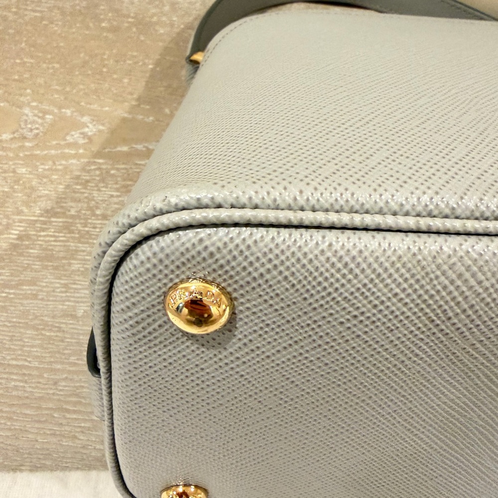 Prada Saffiano Matinee Medium Top Handle Bag - Picture 8 of 10